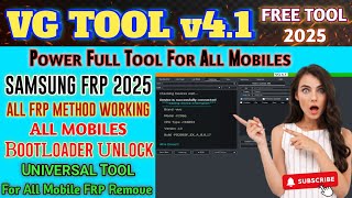 VG Tool v4.1 With Keygen Free 🔥 Unlock ANY Android in Minutes! (2025 Updated Guide)