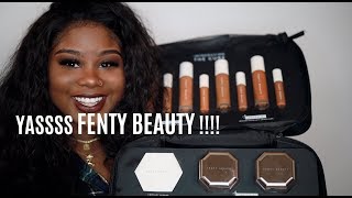 #FENTYBEAUTY PRO FILT'R CONCEALER + FOUNDATION SHADE #445 !  | REVIEW & DEMO