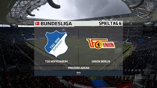 TSG 1899 Hoffenheim VS. 1.FC Union Berlin [6.Spieltag] 2.11.2020 [FIFA 21]