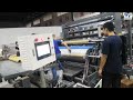 How to running cast film extrusion production line;debugging cast film machine for Turkey customers