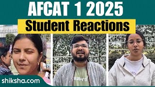 AFCAT 1 2025 Exam Analysis \u0026 Student Reaction: Check Overall Difficulty