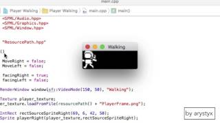 Walking Animation - SFML Library