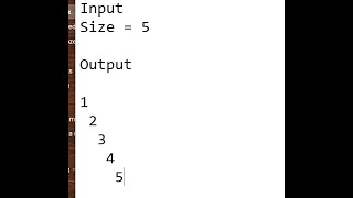 Number Pattern Diagonal || JAVA || Coding With Jack