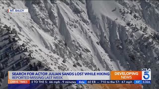 Actor Julian Sands remains lost while hiking