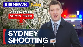 Gunman on the run after alleged Sydney shooting | 9 News Australia