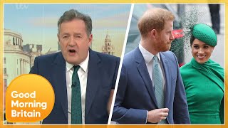‘I’m Sickened' Piers & Susanna Clash Over Prince Harry & Meghan Interview | Good Morning Britain