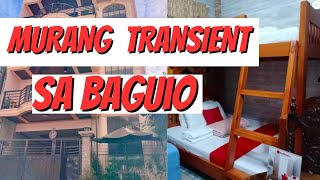 Murang Transient Sa Baguio #baguiocity