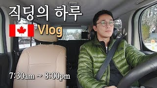 캐나다 직딩의 하루 | 다큐브이로그 | 운전, 집, 촬영, 점심 그리고 또 운전촬영