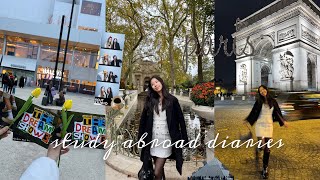 STUDY ABROAD DIARIES: autumn days in paris, nct dream concert, le louvre & palais de versailles 🕯️🍂