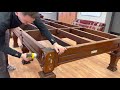 How to assemble a snooker table/Video tutorial