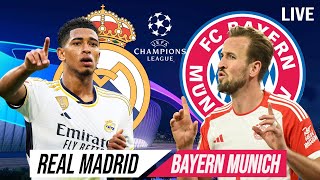 Real Madrid vs Bayern- 🔴Live | championsleague 2024  ||