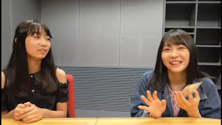 ２０１９年９月３日（火）２じゃないよ！中坂美祐 ｖｓ 浅井裕華