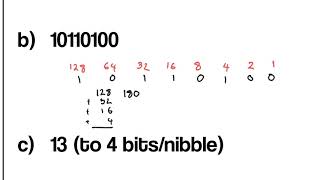 Data Representation - WE/YOU - Conversion between - Binary and Denary