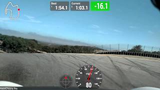 Laguna Seca 991 GT3  1:38.3