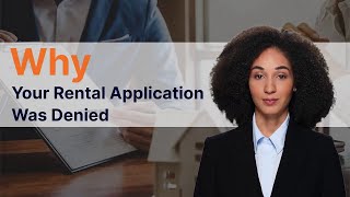 Why Your Rental Application was Denied