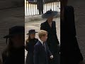 Kate, Camilla and Grandchildren Enter Queen's Funeral