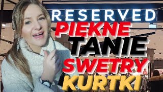 RESERVED🔥CUDNE SWETRY TANIO🔥 MIERZYMY🔥ŚWIETNE KURTKI🔥NAJLEPSZA WYPRZEDAŻ😱💣