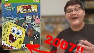 I HAD THIS EXACT SAME SPONGEBOB BOOK AS A KID!!! (Four new books!)