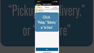 How to Choose Your Shopping Method with the Food Lion App