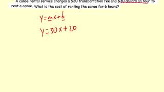 Big Picture Creating Linear Functions