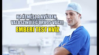 Ha átmész a kvízben, valószínűleg orvos vagy! Emberi test KVÍZ