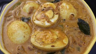 അധികം മസാലകൾ ചേർക്കാത്ത മുട്ട കറി /Mutta curry malayalam /Mutta curry recipe malayalam /Egg curry