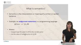 Programming Logic and Languages: Syntax and semantics | | UPV