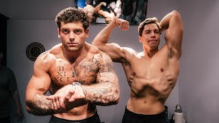 Joseph Baena Show's Me Bodybuilding Poses