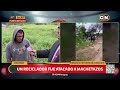 un reciclador fue atacado a machetazos en puerto botánico