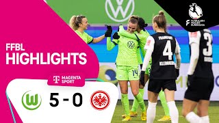 VfL Wolfsburg - Eintracht Frankfurt | Highlights FLYERALARM Frauen-Bundesliga 22/23