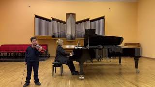 TIGRAN MKRTCHYAN, violin, 9 years