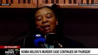 Nomia Ndlovu | Former police officer continues to give evidence