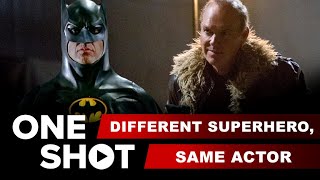 Different Comic Characters, Same Actor