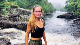 Scottish waterfall walks and wild swimming 💦 solo female exploring beautiful Perthshire