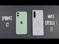 iPhone 12 vs Sony Xperia 1 II | SpeedTest and Camera comparison