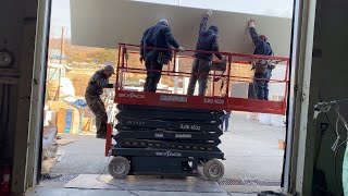 Korean brothers doing construction work