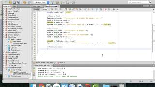 Math Functions in Java