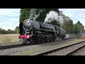 great central railway gcr autumn steam gala 2018 a 4k video