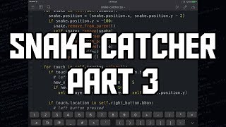 Snake Catcher - Part 3 - Python Game Tutorial