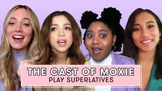 The Cast Of Netflix's Moxie Decide Who's The Best Dancer And More! | Superlatives | Seventeen