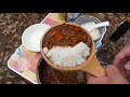 【キャンプ飯】飯盒で炊いたご飯とカレーライスが激ウマだった【アウトドア】【bbq】