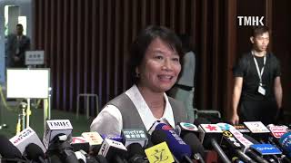 20190626 Priscilla Leung, LegCo member, meets the media