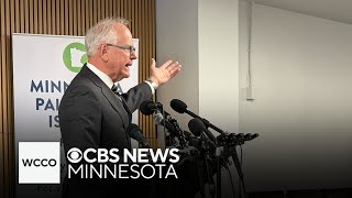 Gov. Walz lashes out at Trump administration, says he won't resign after dropping reelection bid