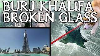 Dubai's Burj Khalifa Cracking Virtual Glass Floor : Breaks Glass’ at World’s Tallest Building : 124