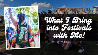 What's In My Festival Bag 🎒 | Lunchbox Hydration Pack Tips \u0026 Tricks