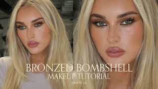 A Bronzed Bombshell Soft-glam Tutorial on Summer Hart | by Tanielle Jai