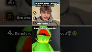 Kermit Trolling on Omegle – Part 3 😂 | Top 4 SUS Moments That Ruined Childhoods #ometv #funny #meme