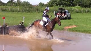 Bally Finnegan : BE Novice : XC coming home  : Warwick Hall : 17 June 2017