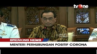 Menhub Positif Corona, Menkes Gerak Cepat Lakukan Tracking | tvOne