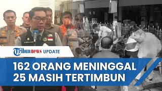 Update Jumlah Korban Gempa Cianjur, Ridwan Kamil: Korban Meninggal 162 Orang Mayoritas Anak-anak